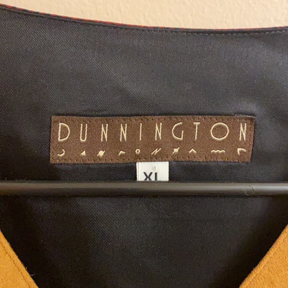 Vintage Dunnington Cowboy Suede Like Vest Size XL - Picture 8 of 10